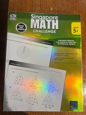 Singapore Math Challenge Workbook